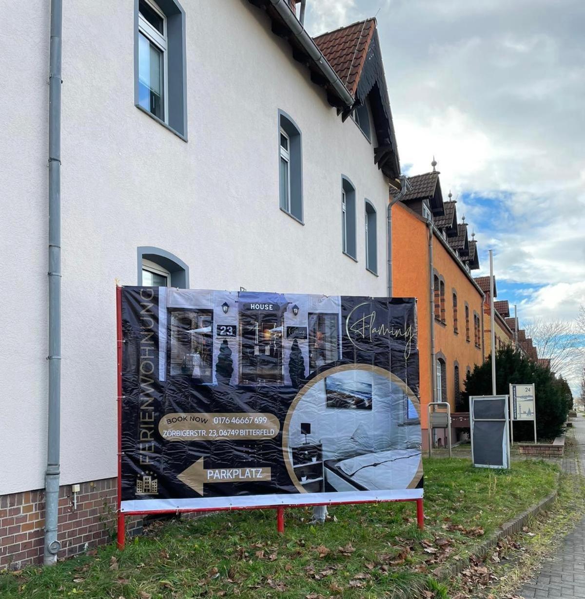 Ferienwohnung Flaming House Bitterfeld Exteriér fotografie